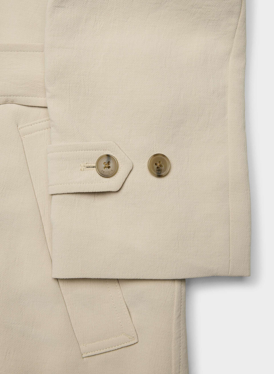 trench splendor - crepette marcona beige