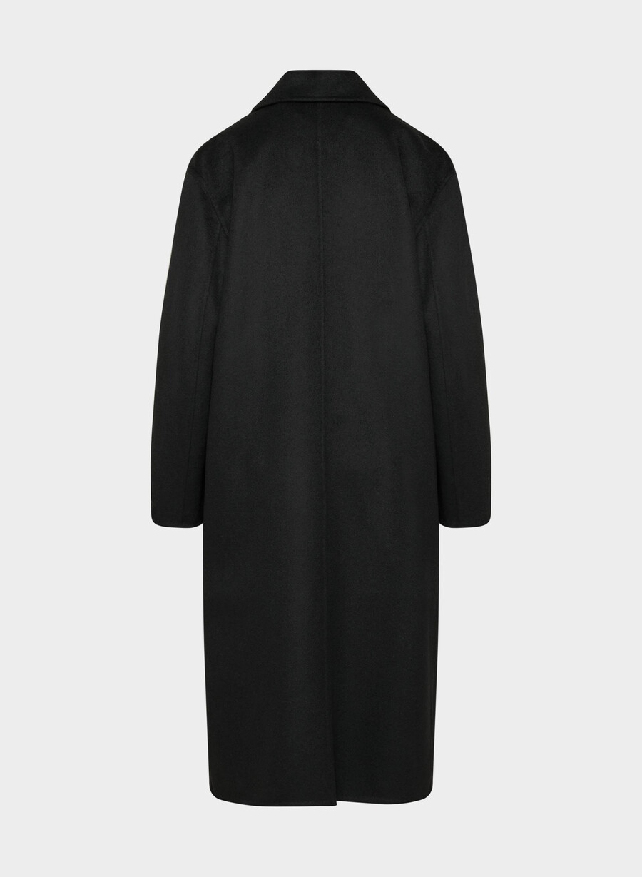 singura haină cu două fețe - luxe rewool black