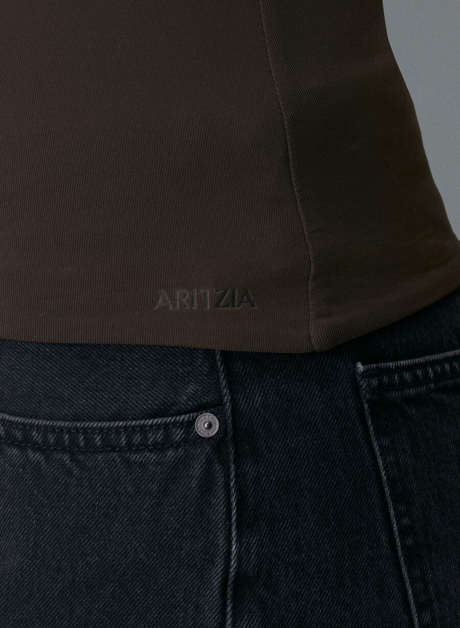 tricou polo original contour flyer maro mocha