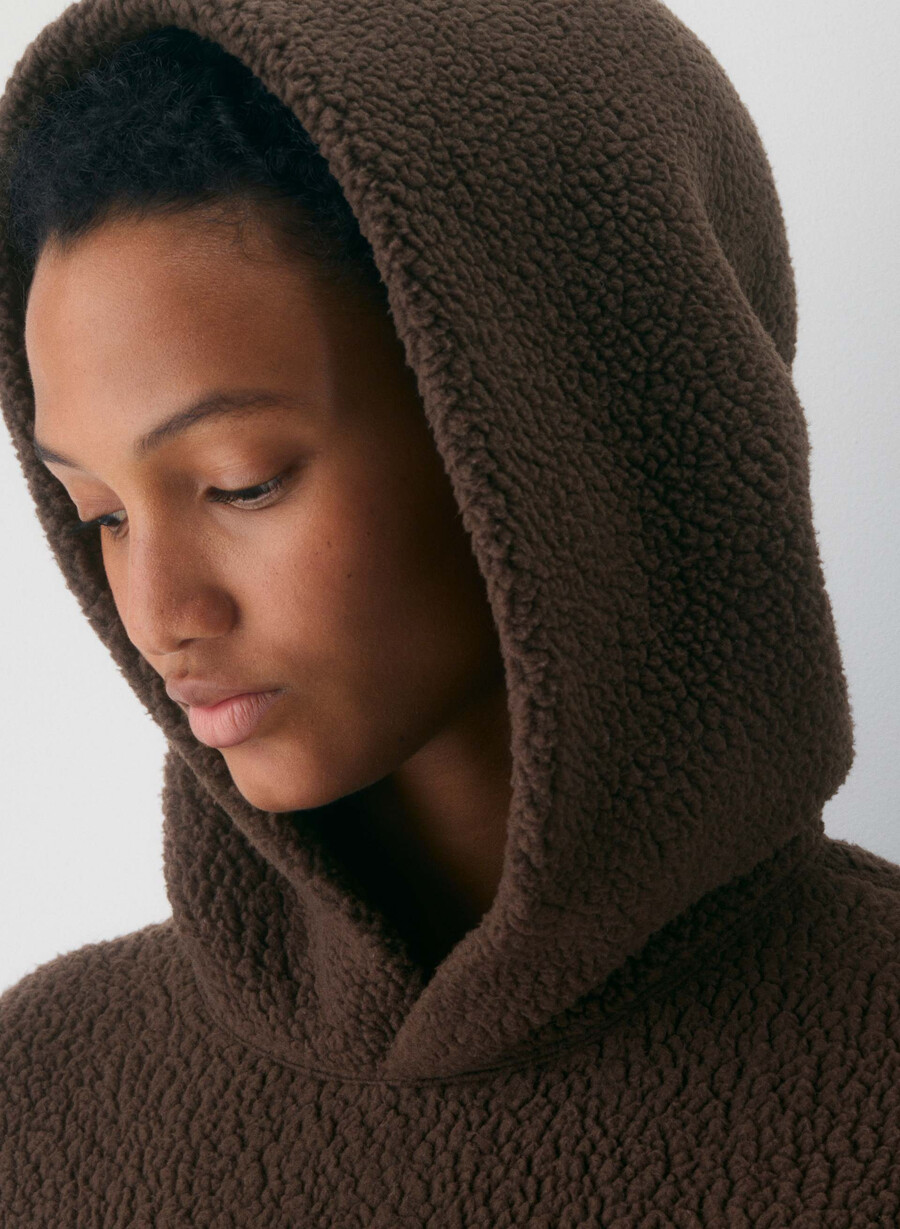 hanorac polartec thermal pro maro mocha rich