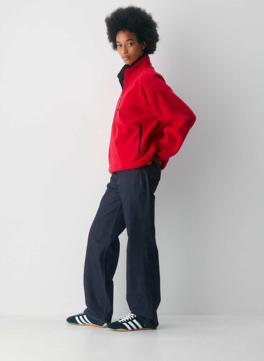 mellow mockneck roȘu intermitent