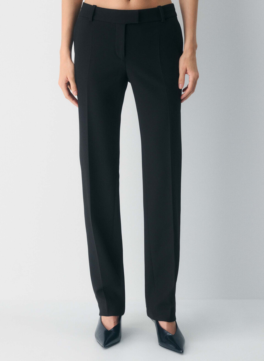 pantaloni broker negri