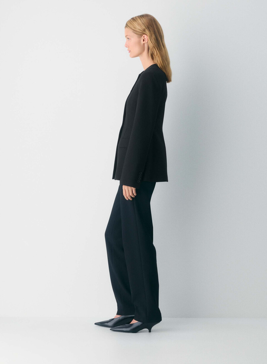 pantaloni broker negri