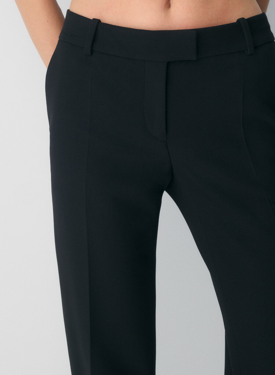 pantaloni broker negri
