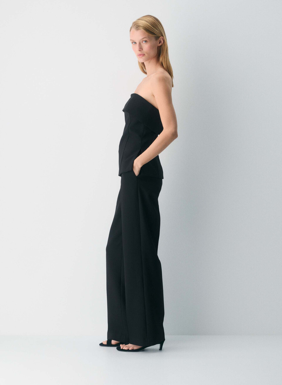 pantaloni new agency - ressential black