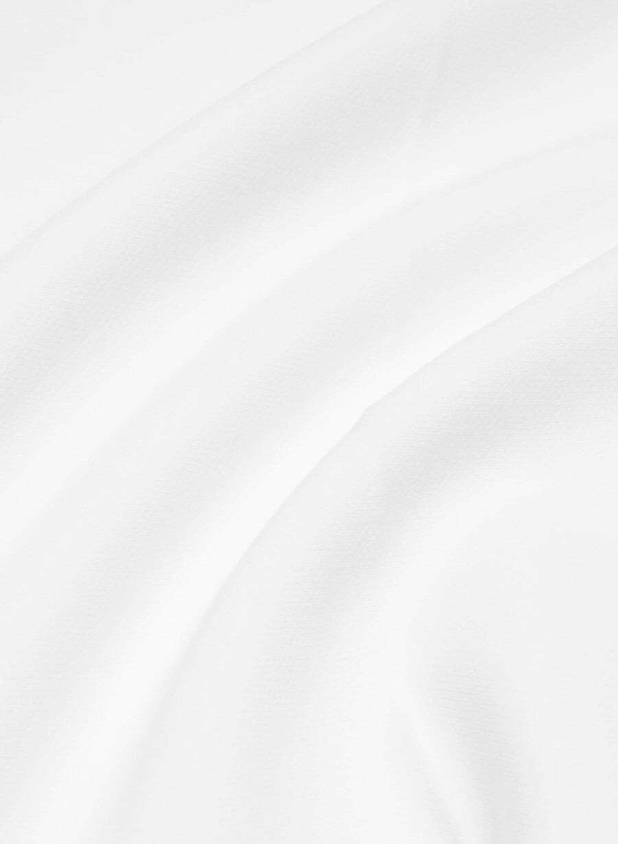 pantaloni new agency - ressential alb