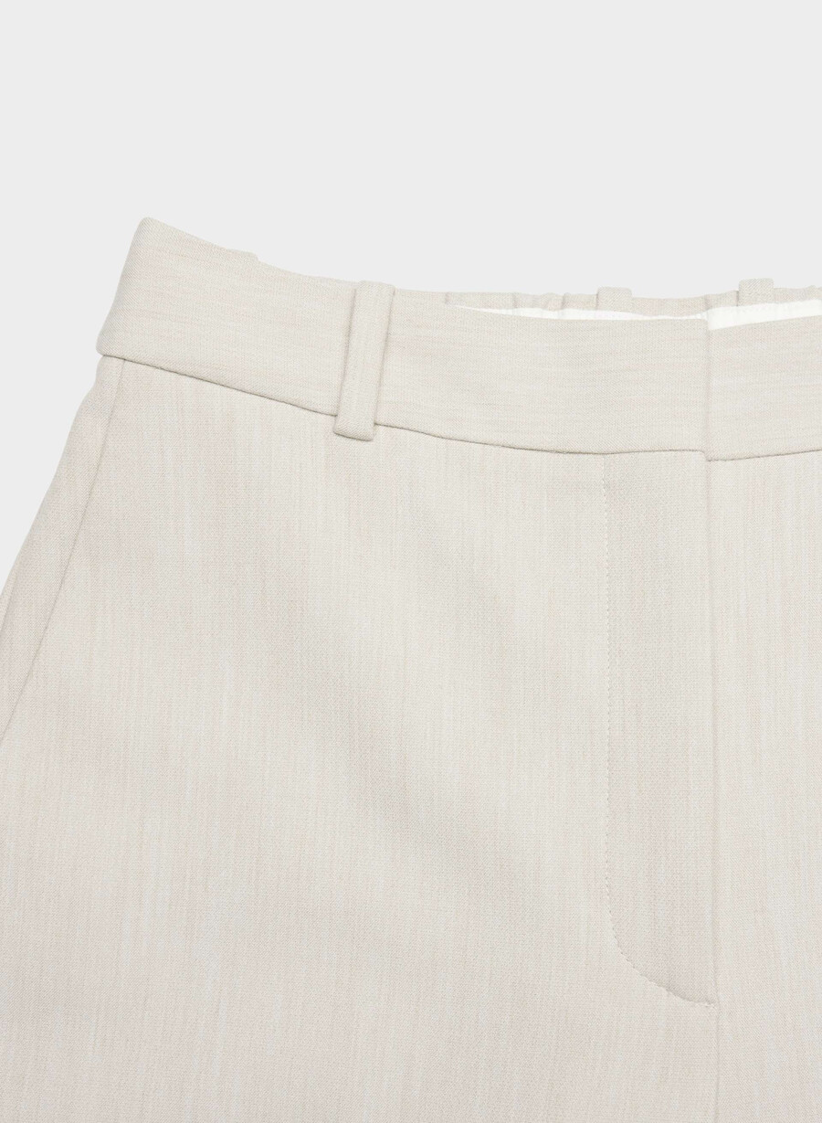 pantaloni new agency - ressential heather matte pearl