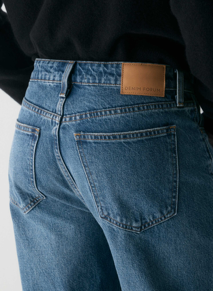 denim forum blugi largi cu talie joasă iggy curve-fit 5 ani kiss n tell blue
