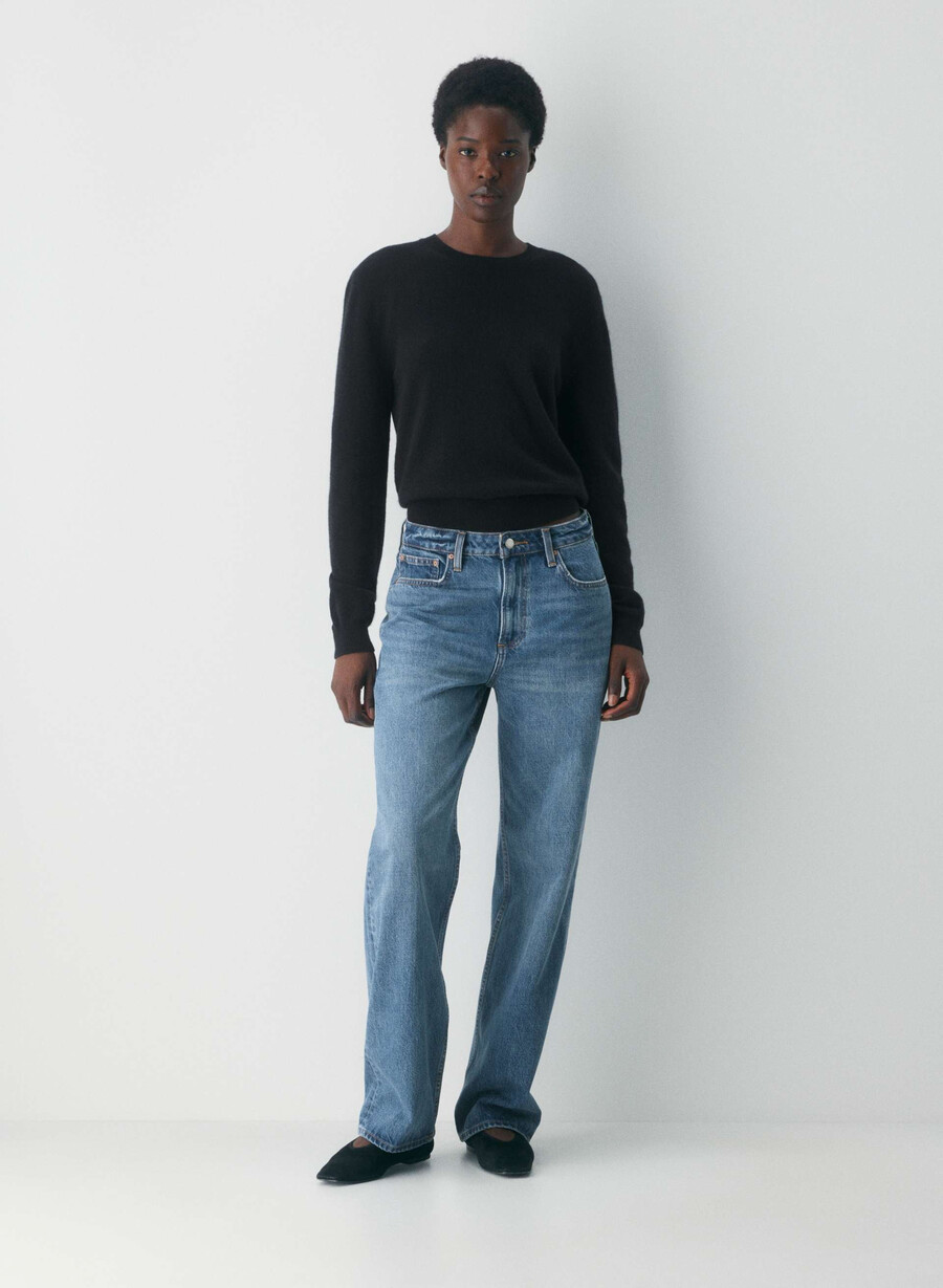 denim forum blugi largi cu talie joasă iggy curve-fit 5 ani kiss n tell blue