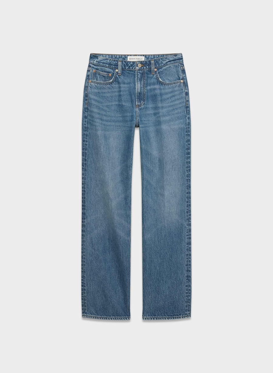 denim forum blugi largi cu talie joasă iggy curve-fit 5 ani kiss n tell blue