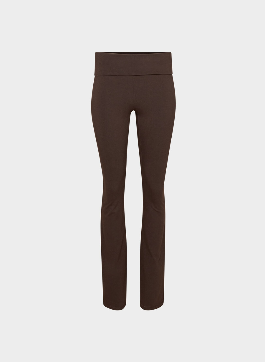 pantaloni homestretch smooth amp pliabili maro mocha intens