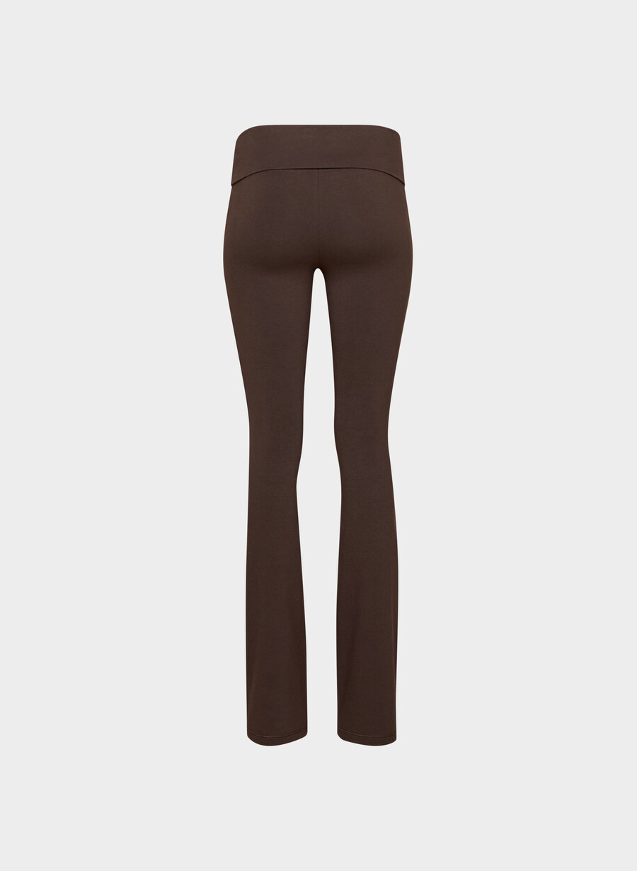 pantaloni homestretch smooth amp pliabili maro mocha intens