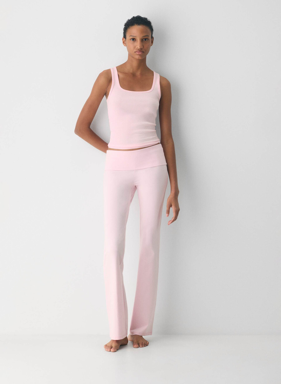 pantaloni homestretch smooth amp foldover villa roz