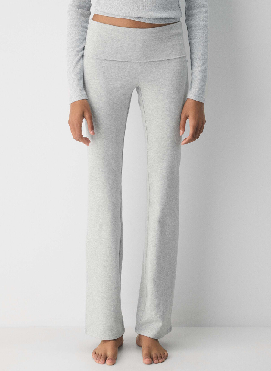 pantaloni homestretch smooth amp foldover heather crom