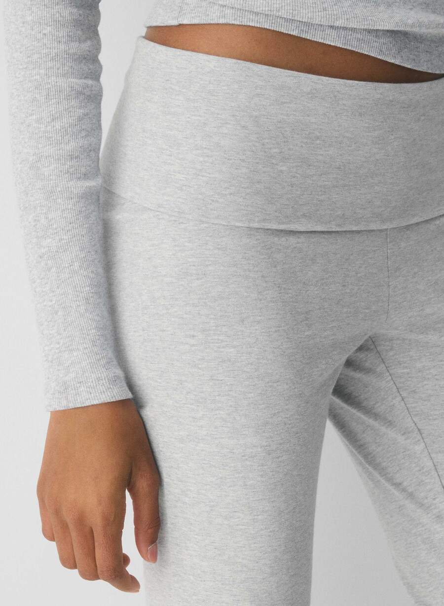 pantaloni homestretch smooth amp foldover heather crom