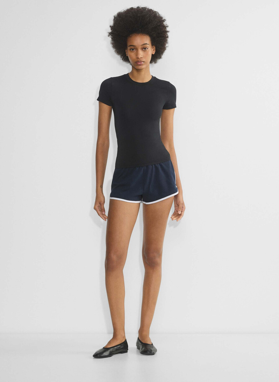 tricou smooth seamless willow negru