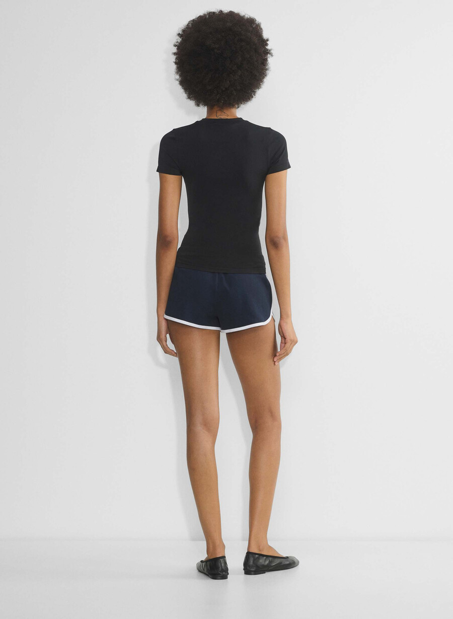 tricou smooth seamless willow negru