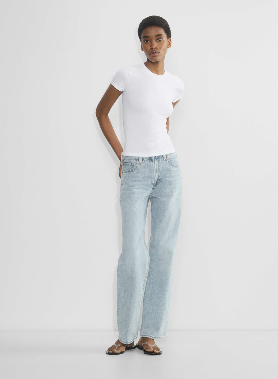 tricou smooth seamless willow alb brillant