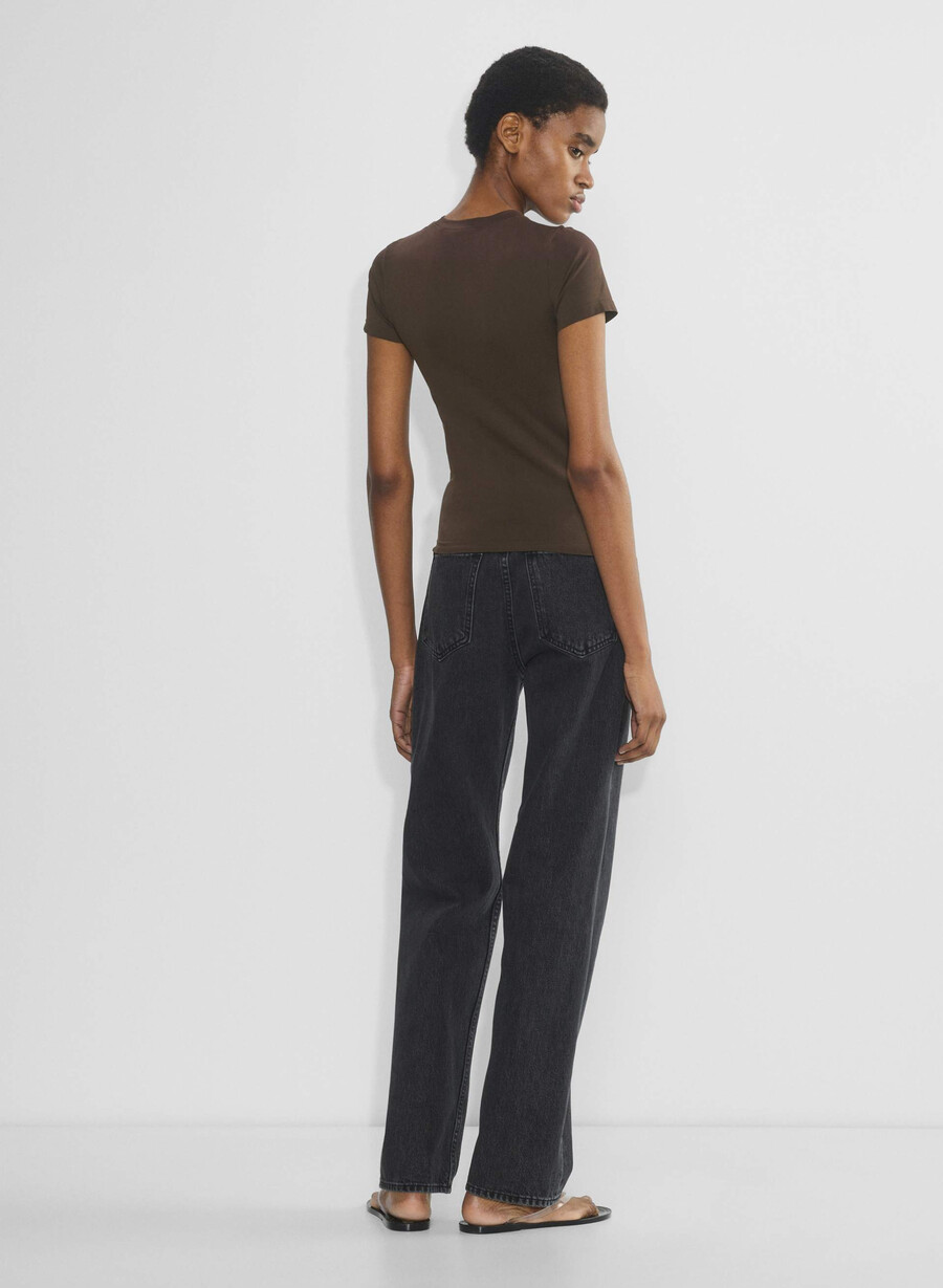 tricou smooth seamless willow maro mocha rich