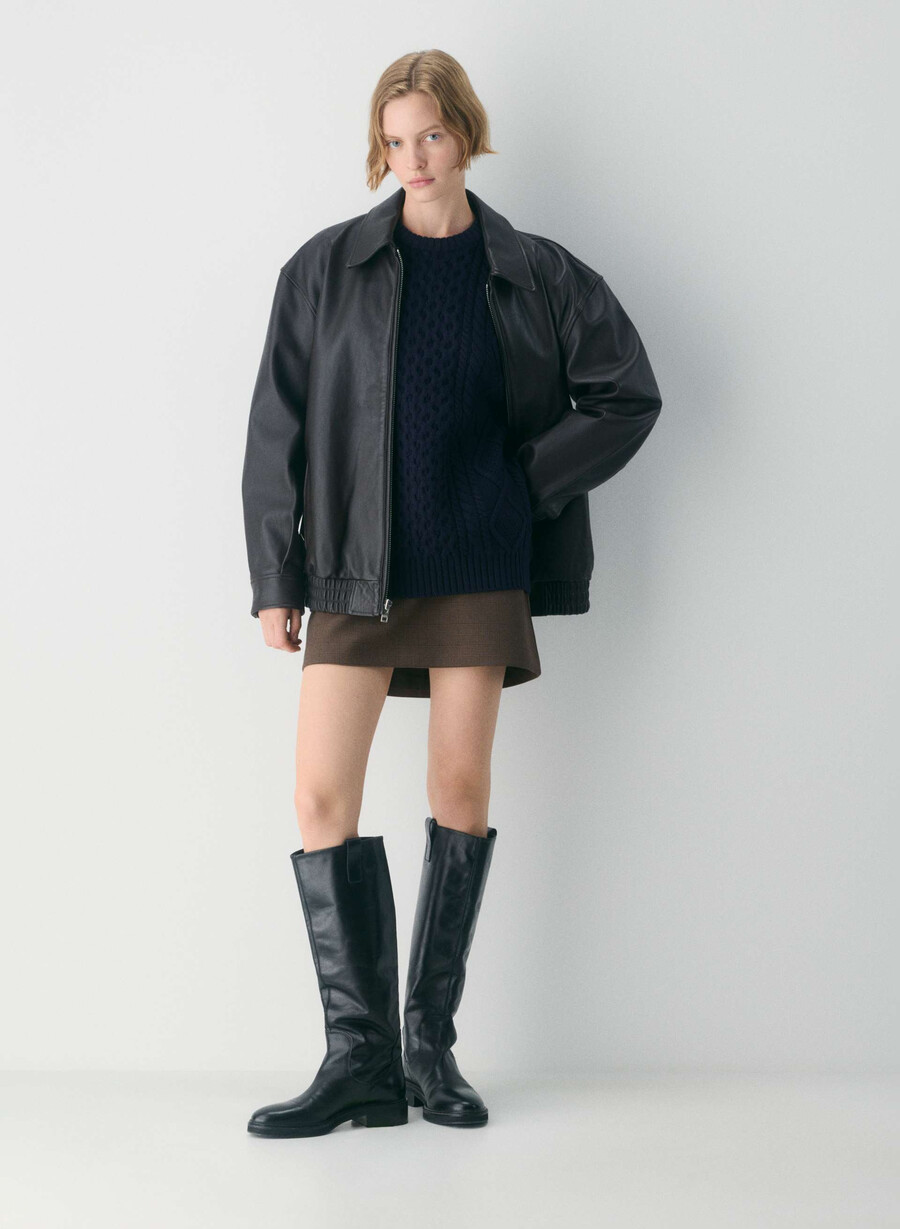 pulover heritage knit din lână merinos admiral