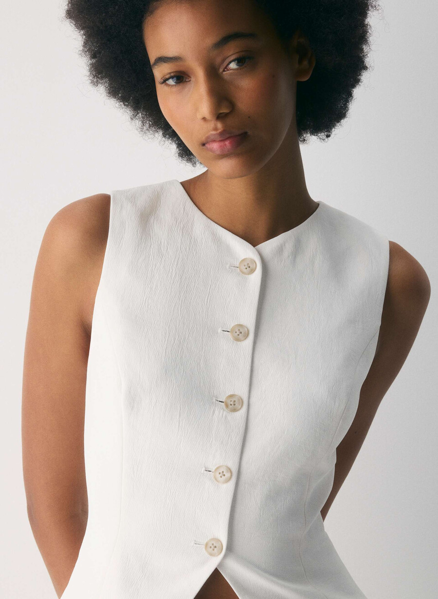 regal vest - crepette light birch