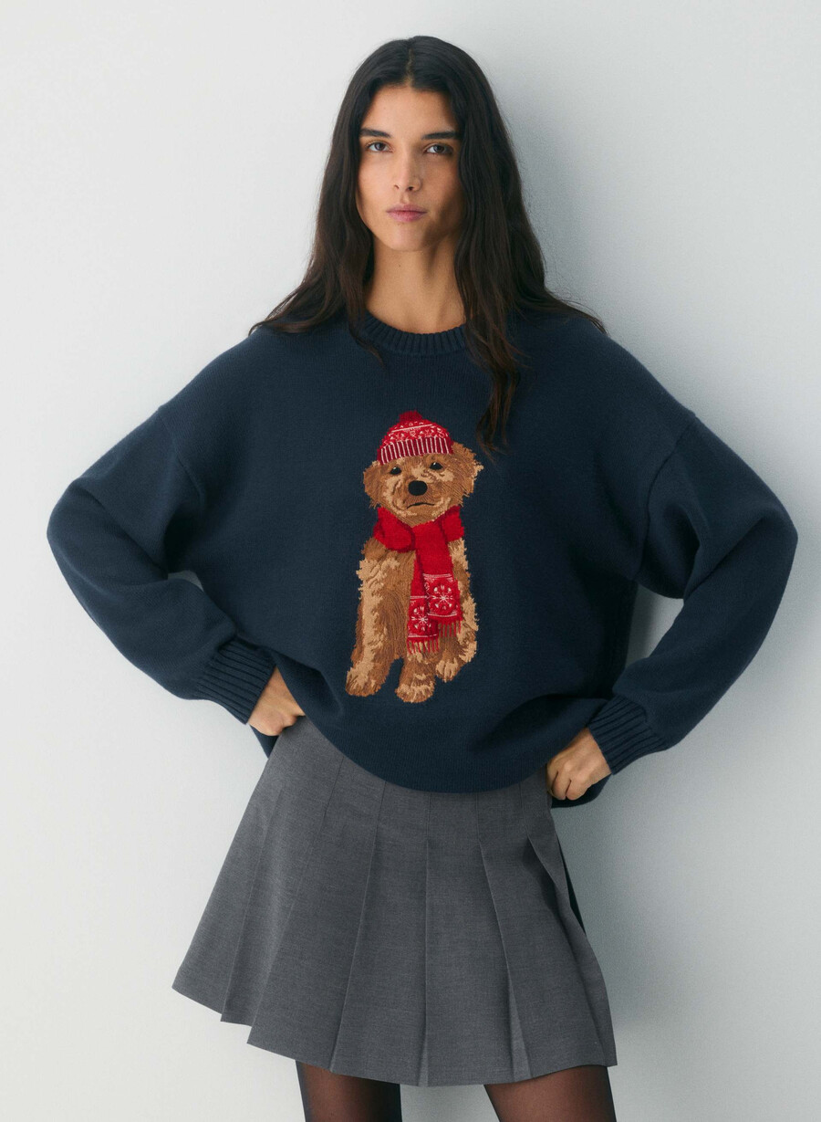 pulover cotton charm peggy icon hthr chrcl tonal