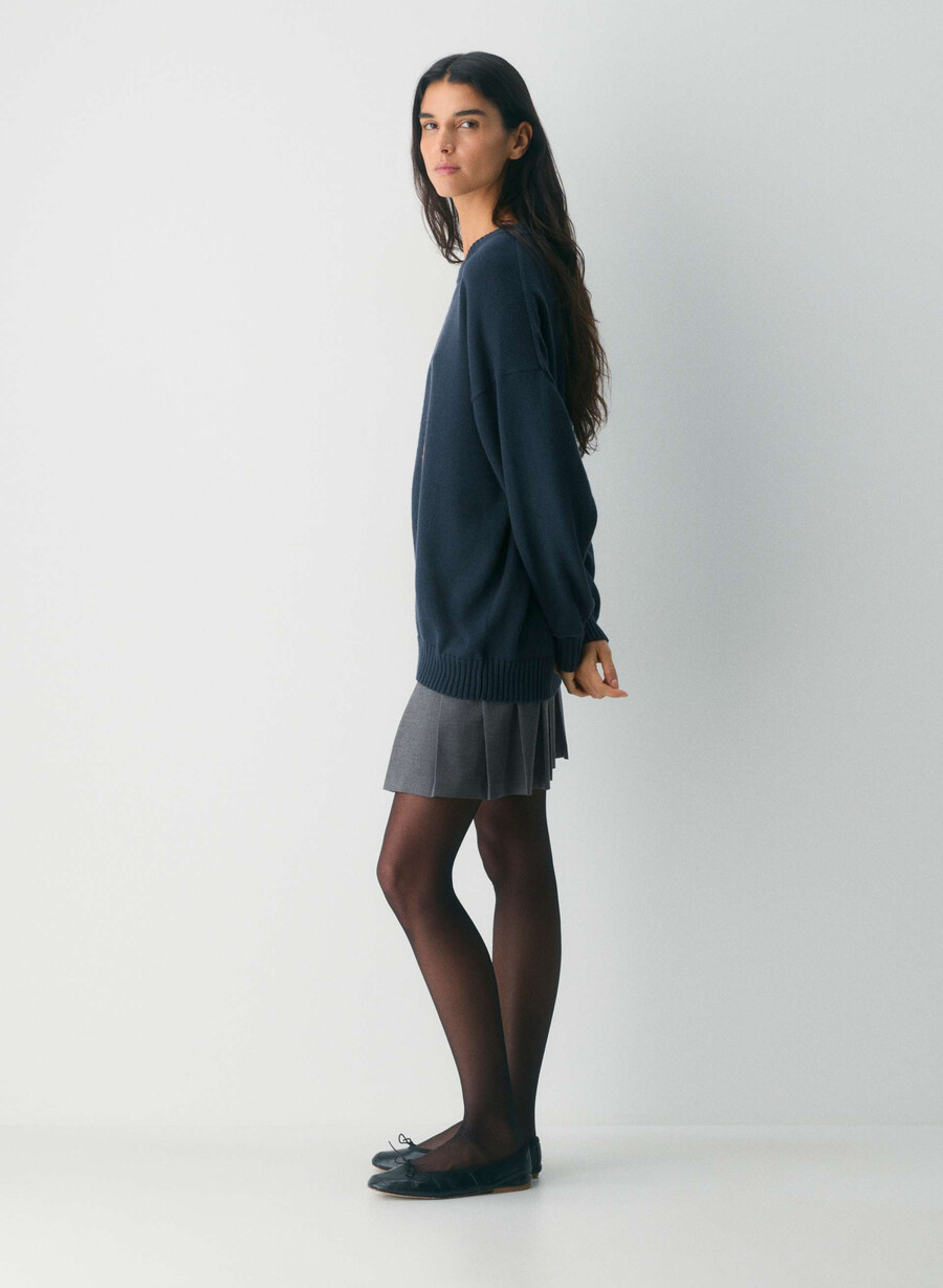pulover cotton charm peggy icon hthr chrcl tonal