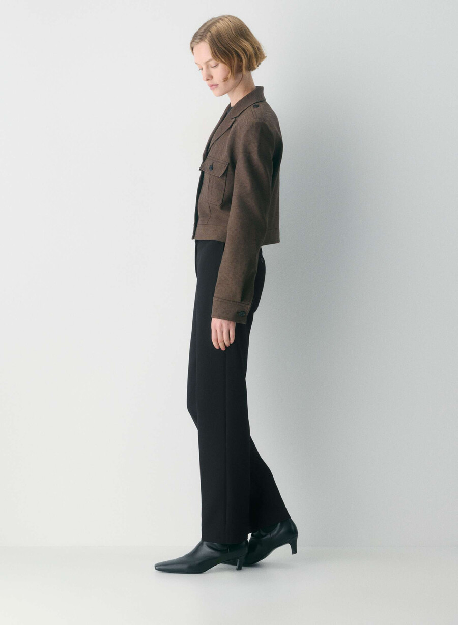 jachetă martie - twill merle chk cl tph chr