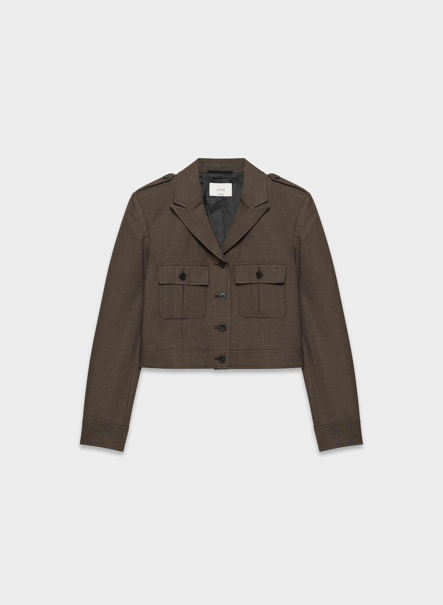 jachetă martie - twill merle chk cl tph chr