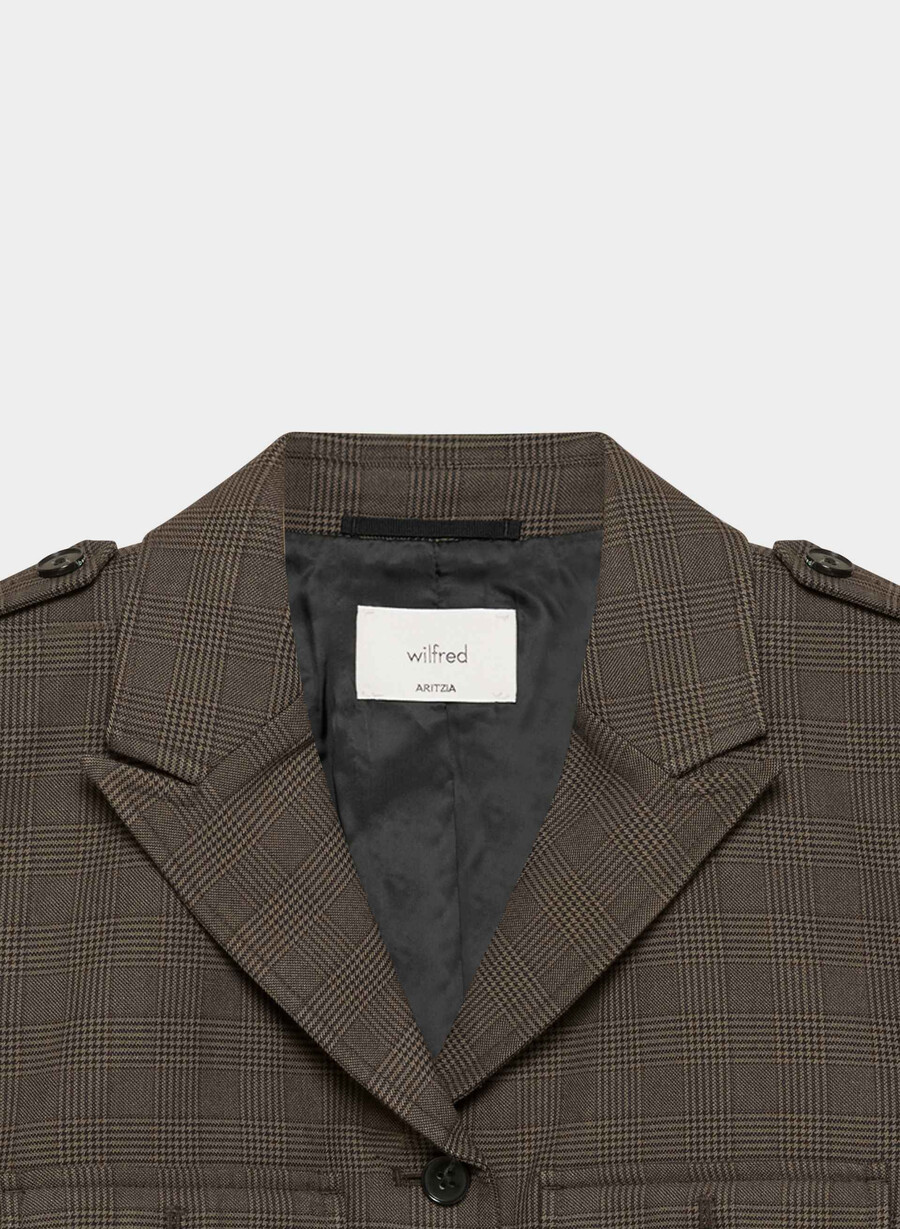 jachetă martie - twill merle chk cl tph chr