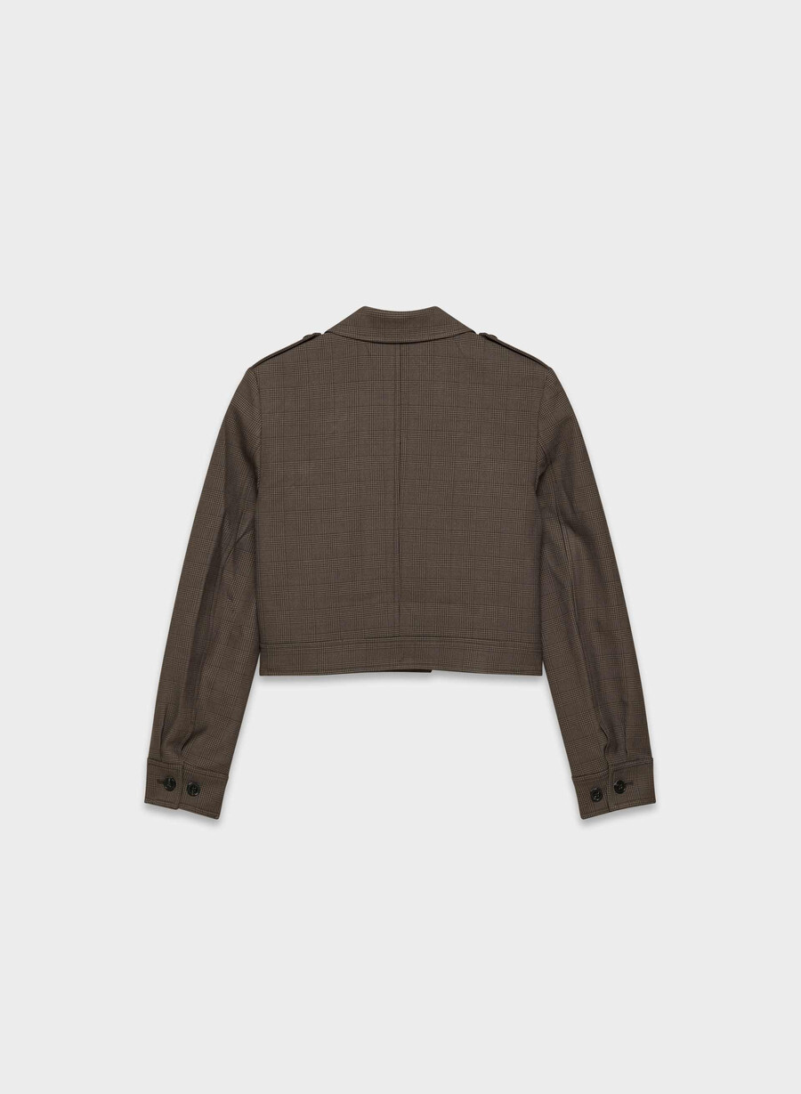 jachetă martie - twill merle chk cl tph chr