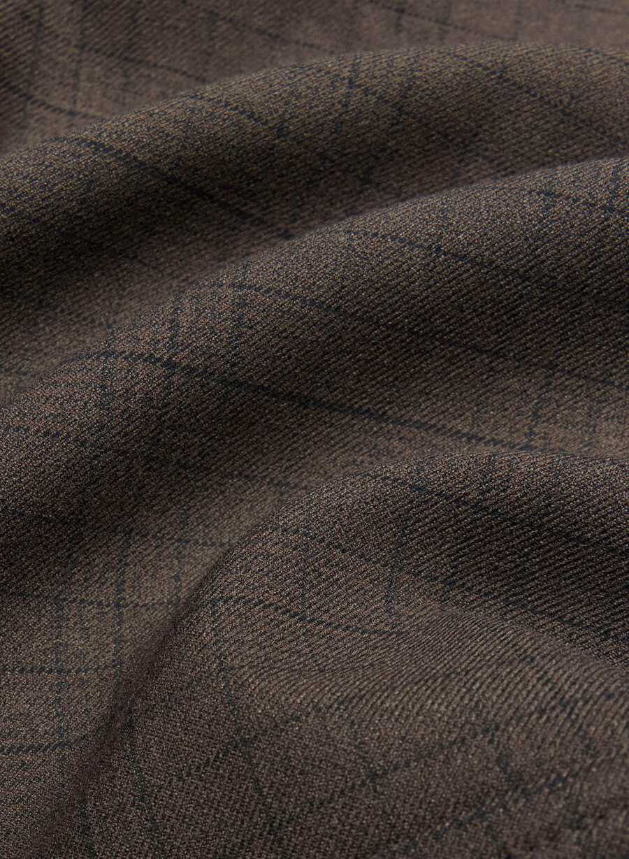jachetă martie - twill sanford chk rm brblk