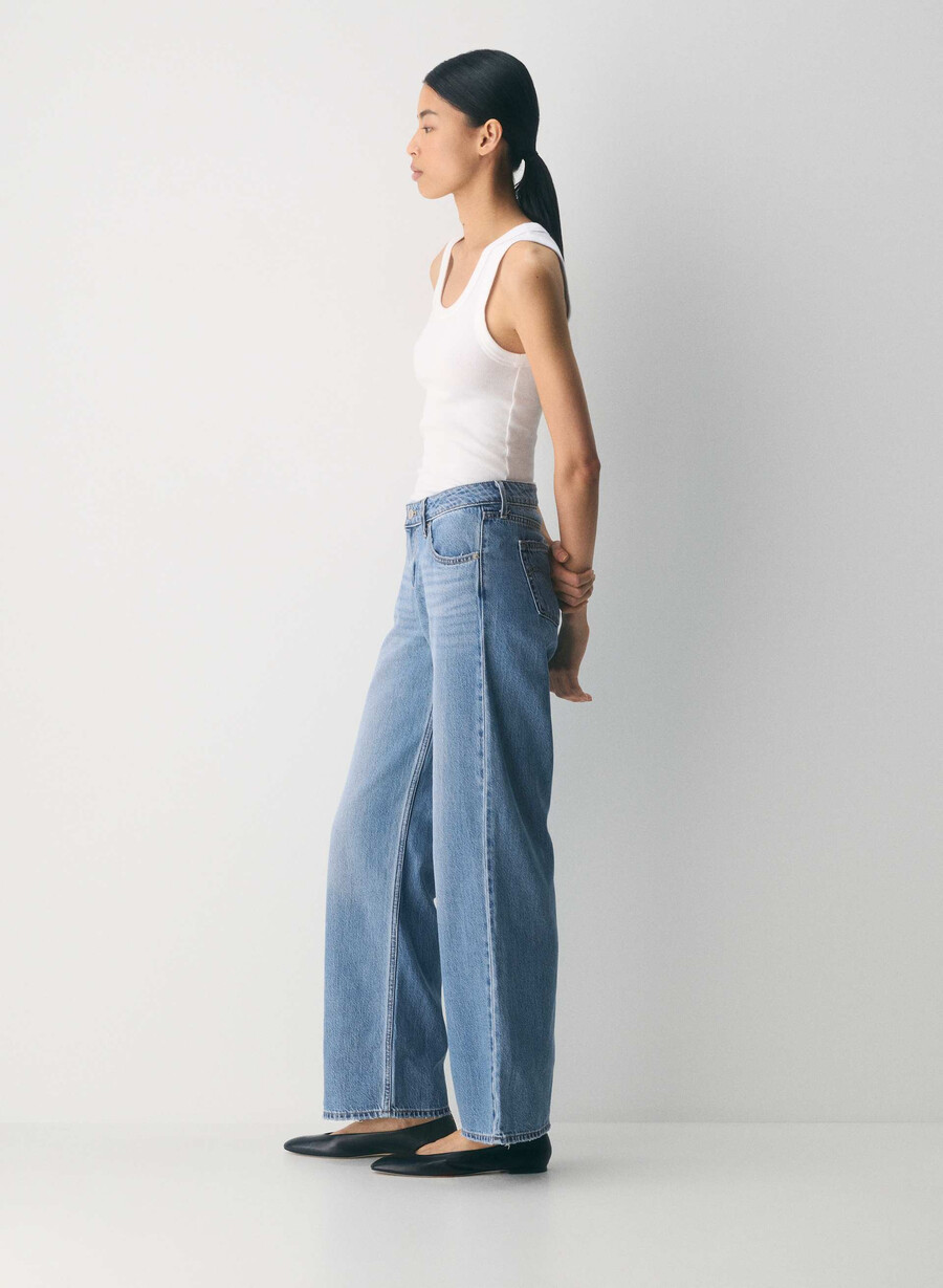 blugi levis low loose note bune
