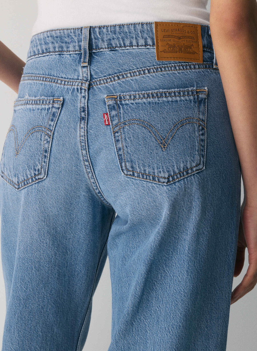 blugi levis low loose note bune