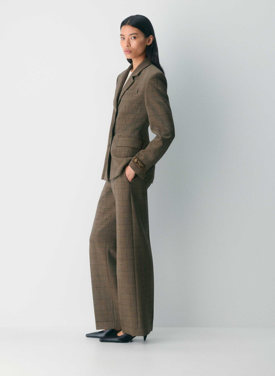 pantaloni new agency cu talie joasă - ressential tyson chk marotaup