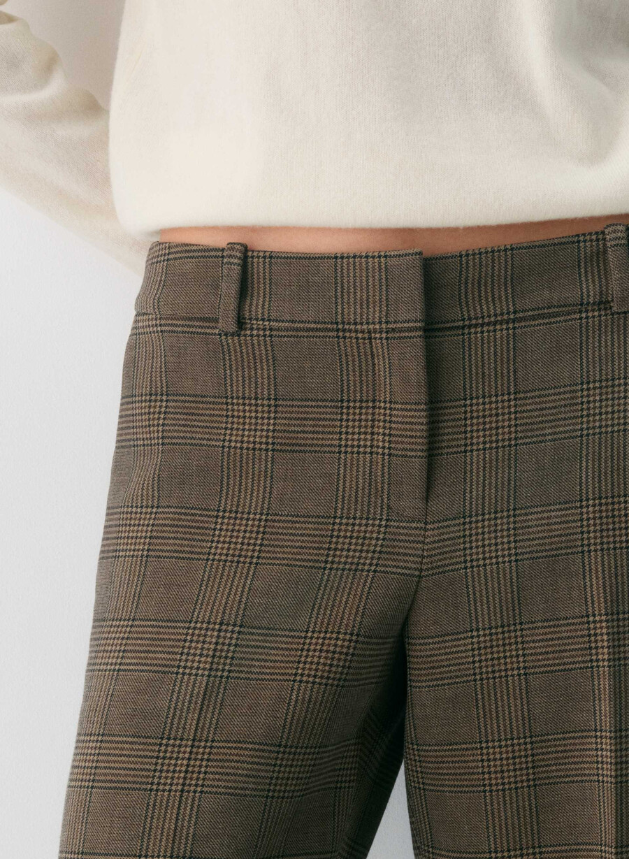 pantaloni new agency cu talie joasă - ressential tyson chk marotaup