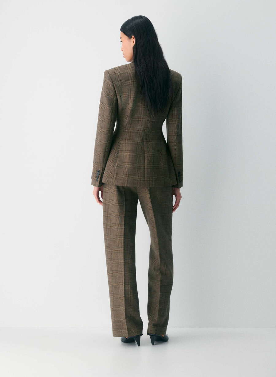 pantaloni new agency cu talie joasă - ressential tyson chk marotaup