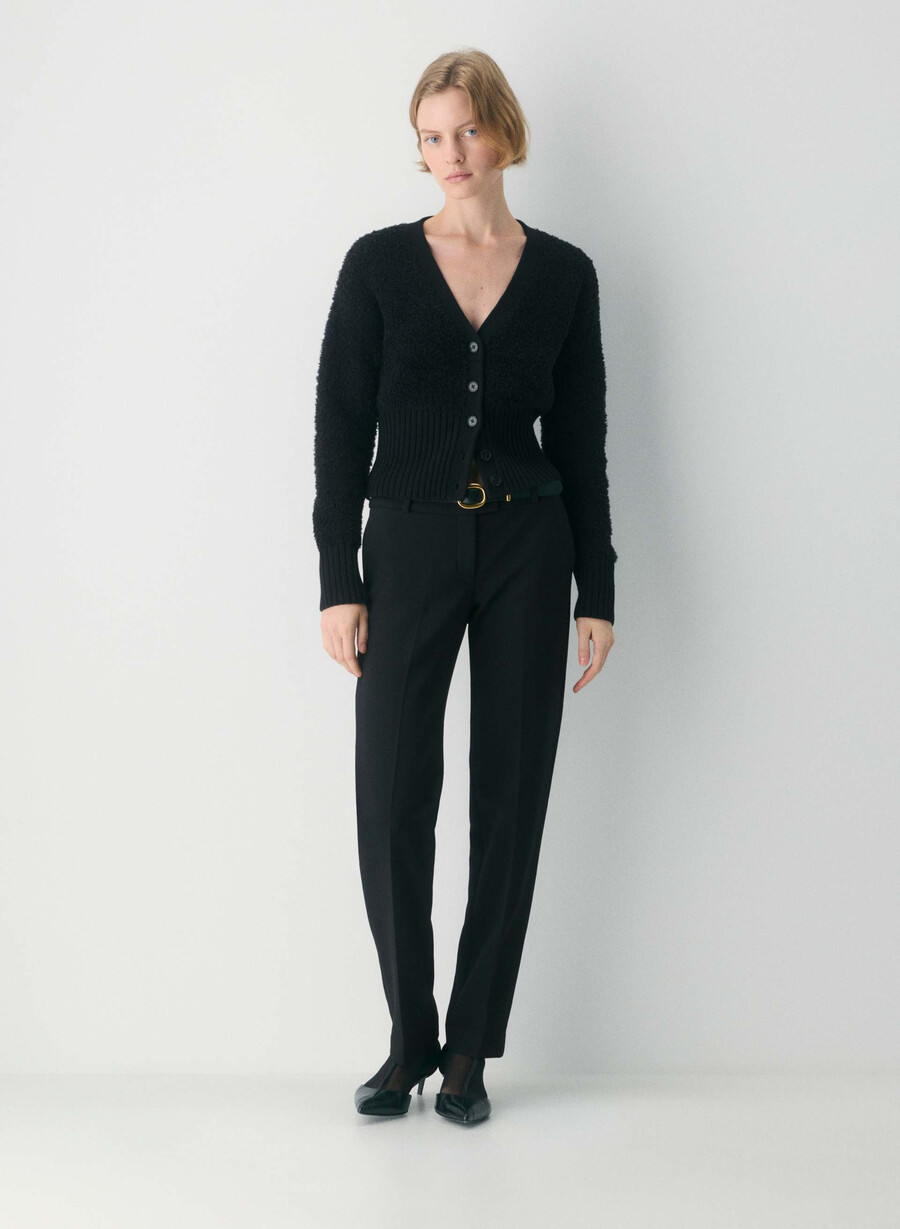 cardigan ducesă negru