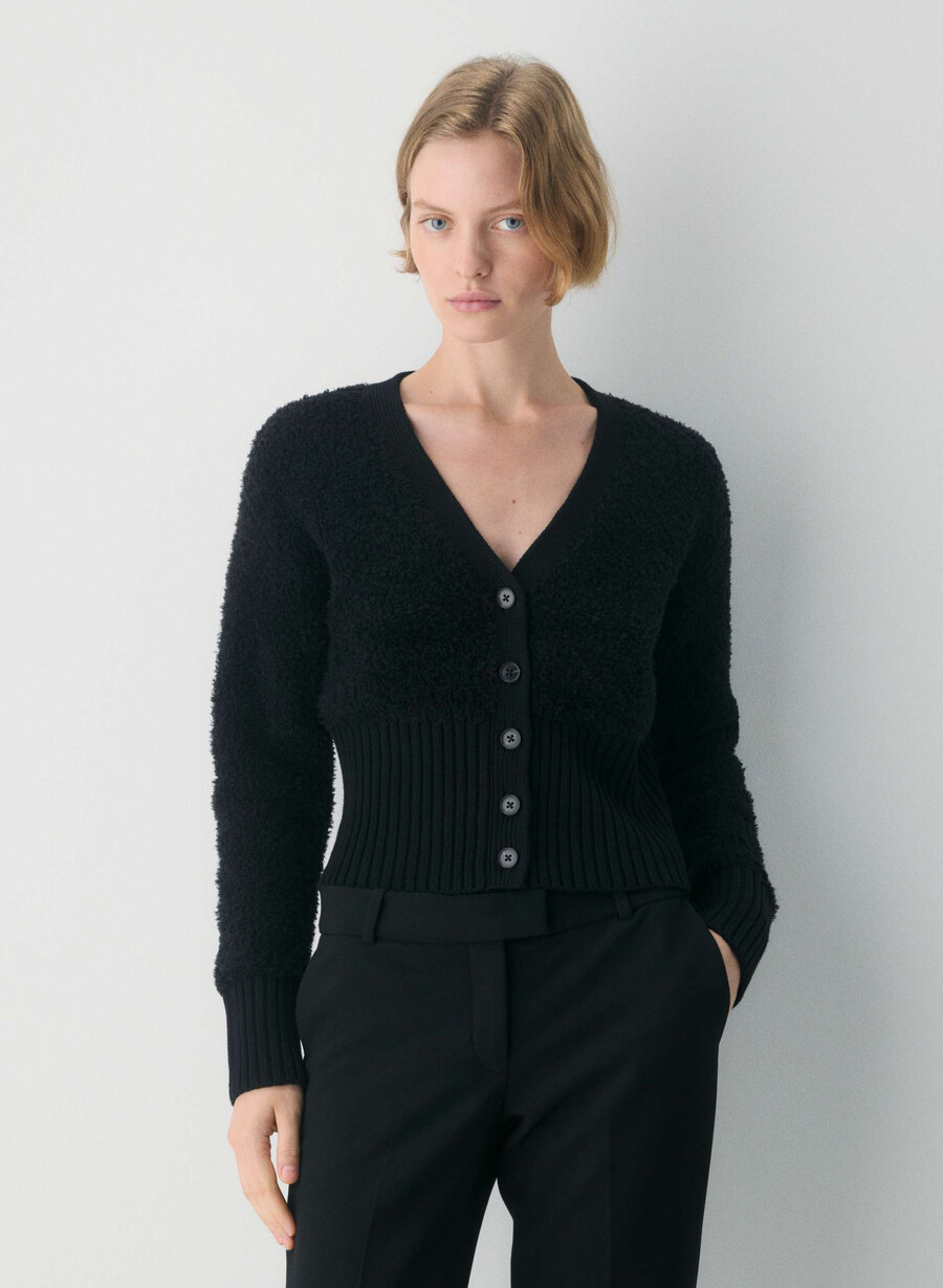 cardigan ducesă negru