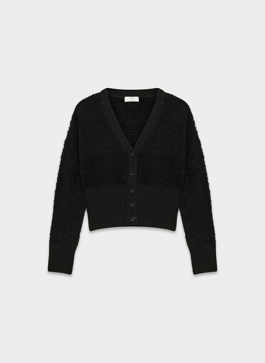 cardigan ducesă negru
