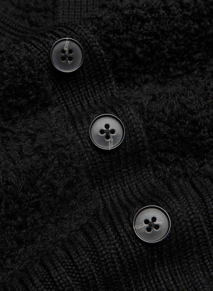 cardigan ducesă negru