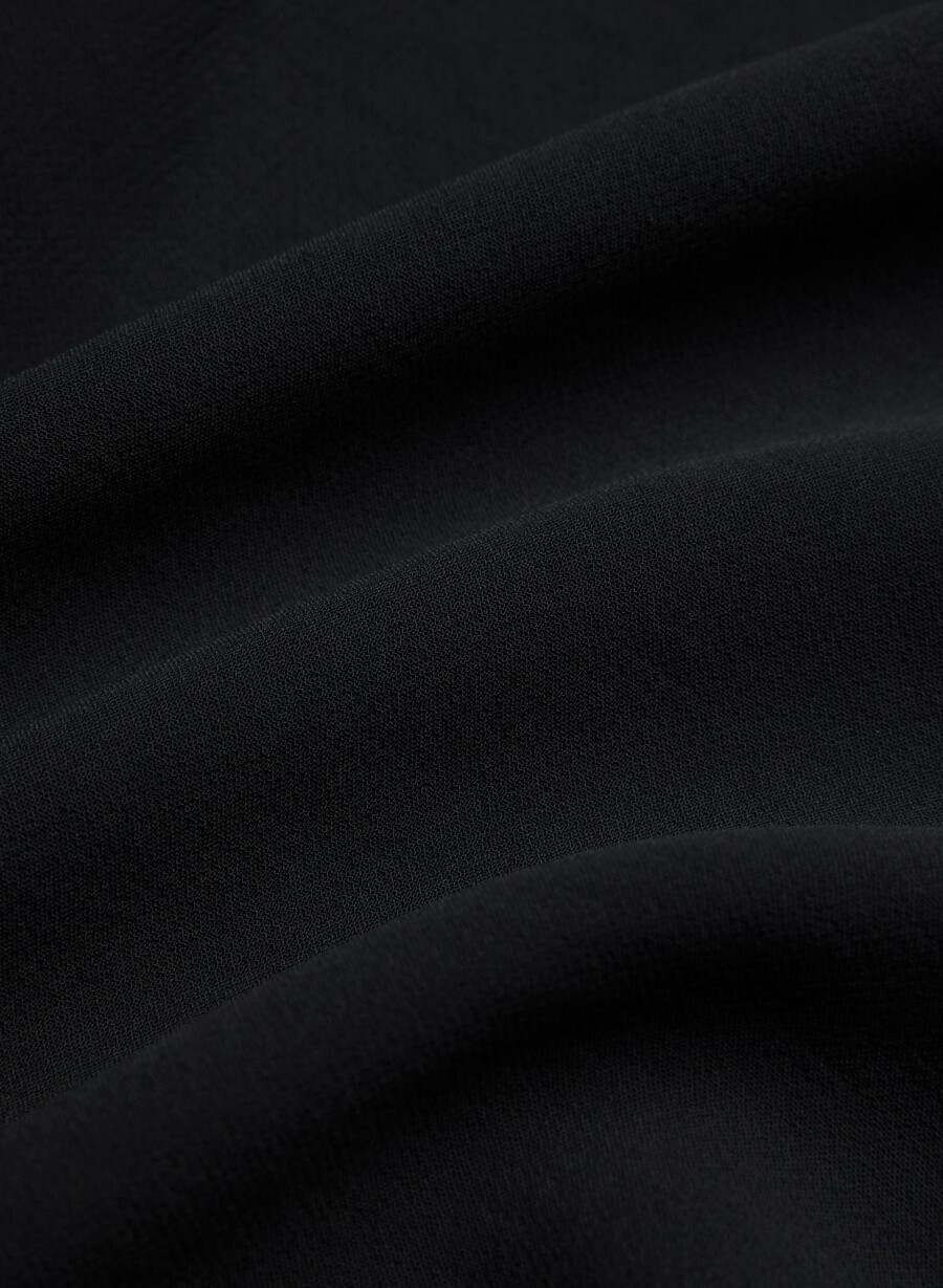 blazer vermeer - crepette negru