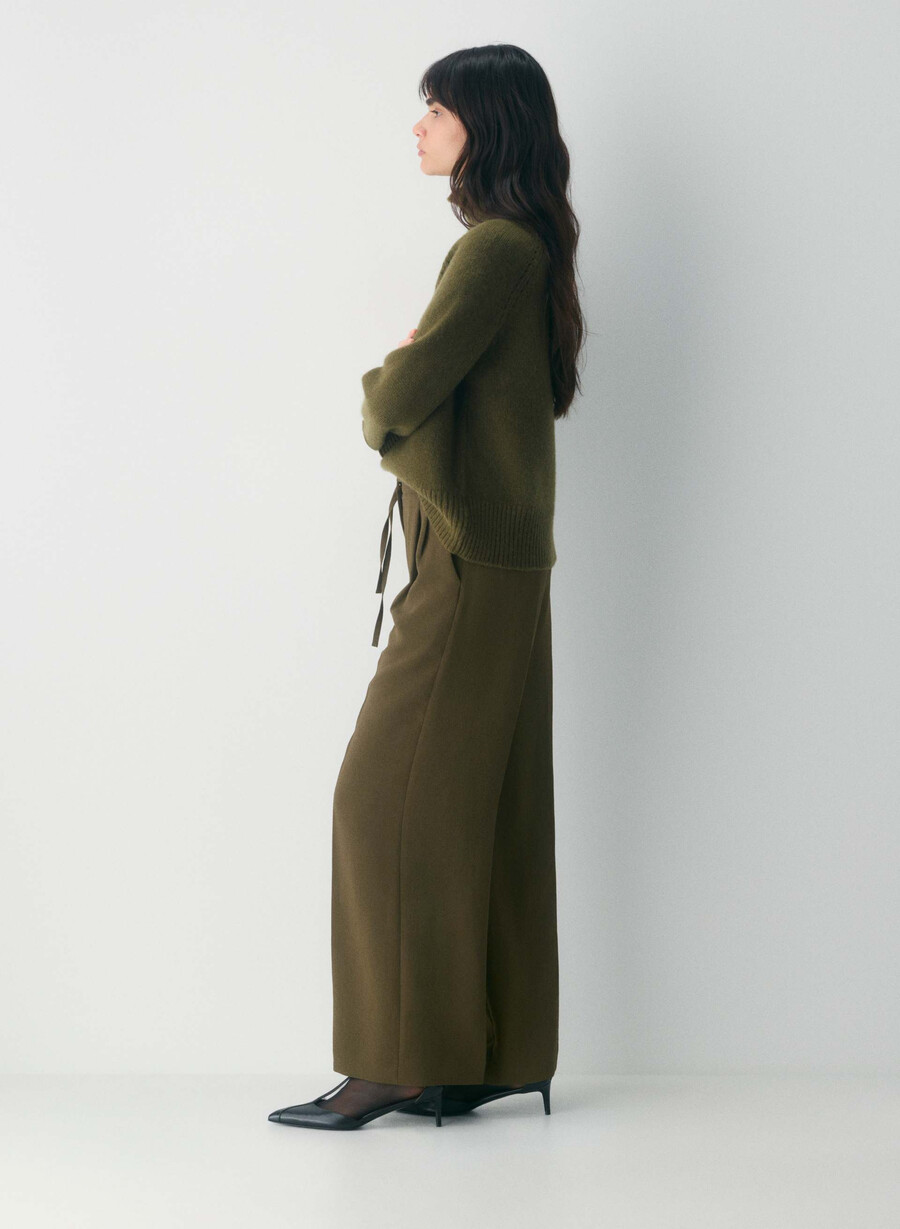 pantalon monarch - crepette private green