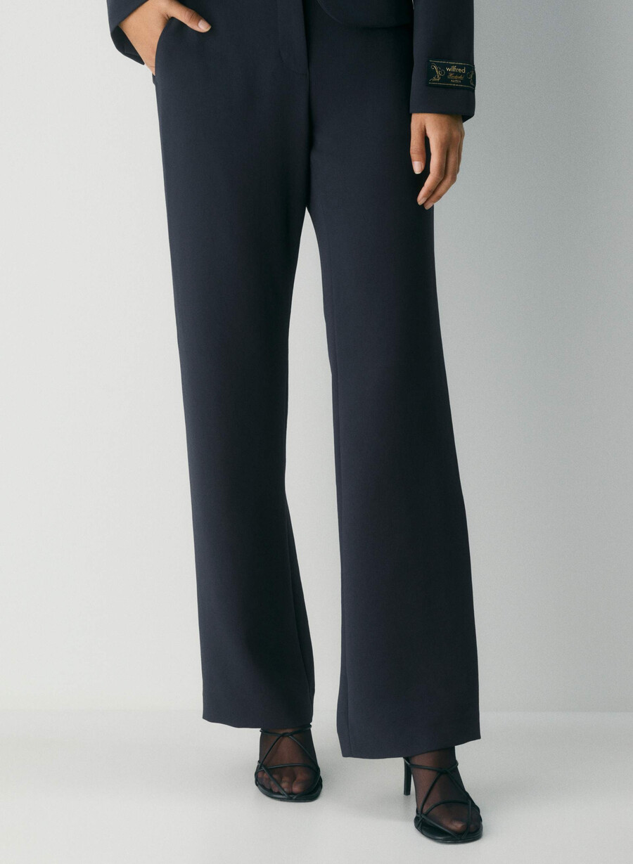 pantalon strata - crepette dark night navy