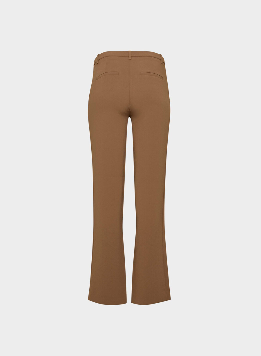 pantalon strata - crepette chocolatier brown