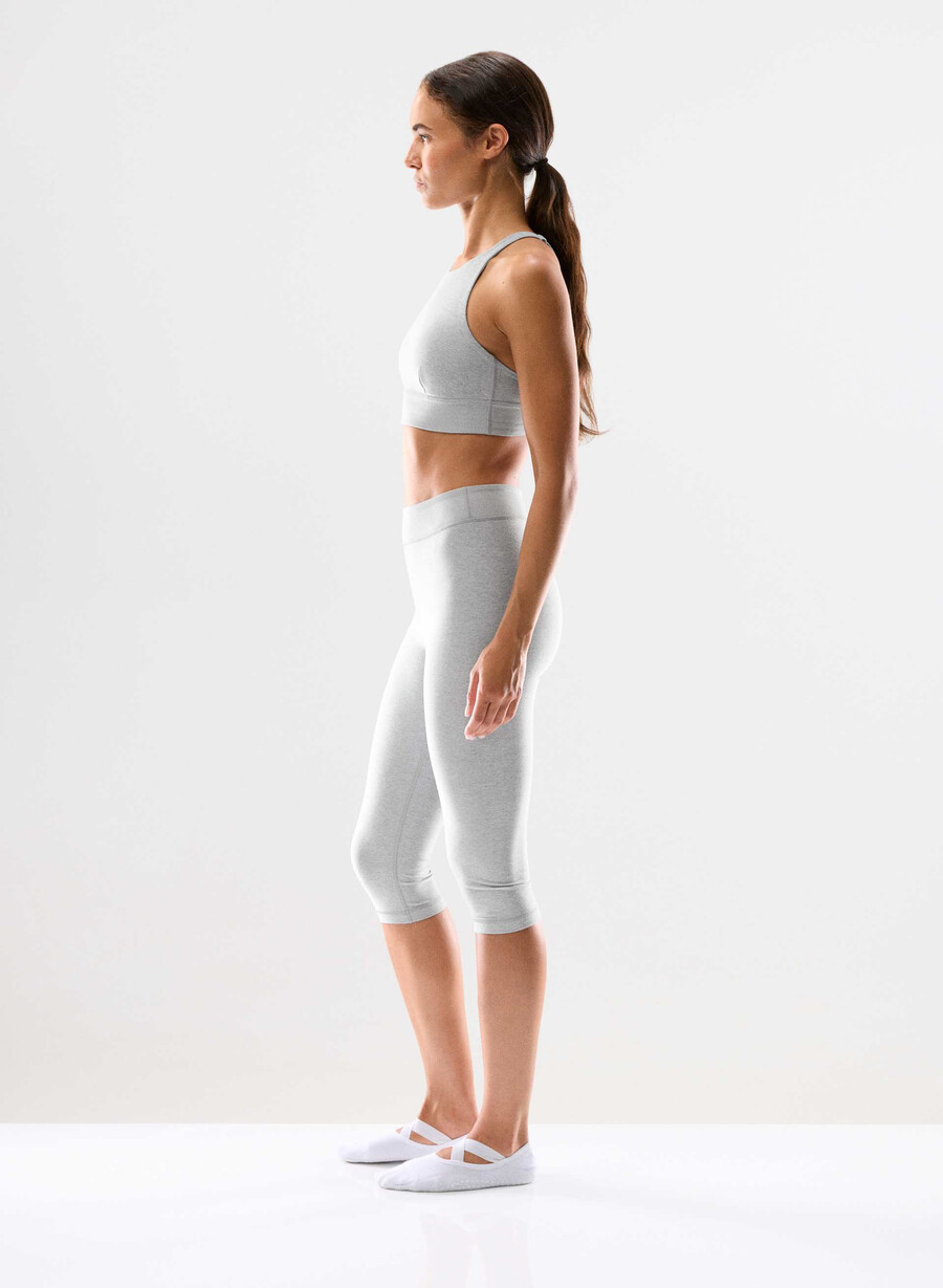 sutien sport softwhip flawless heather chrome