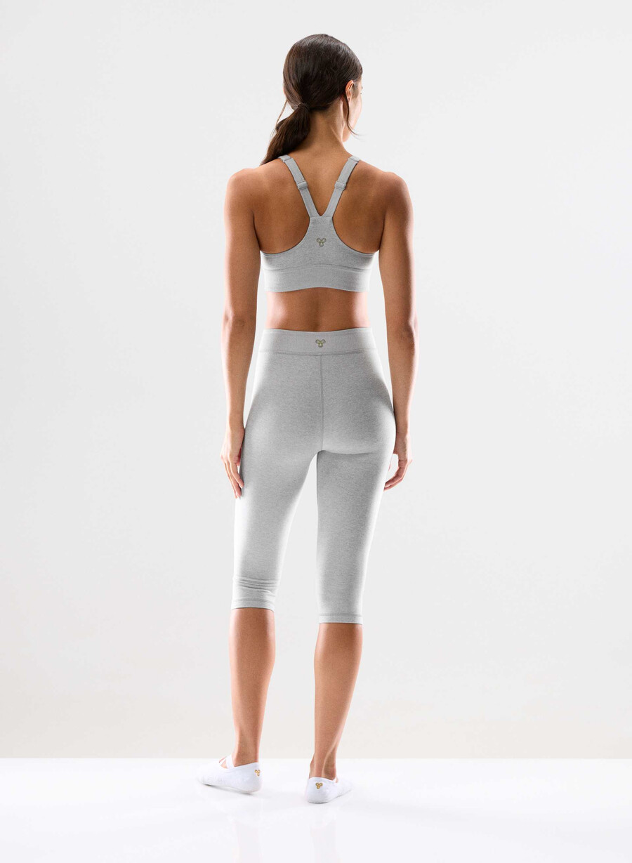 sutien sport softwhip flawless heather chrome