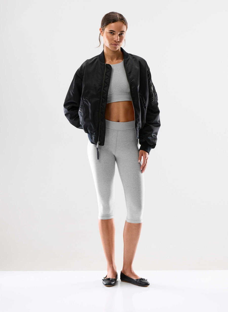sutien sport softwhip flawless heather chrome