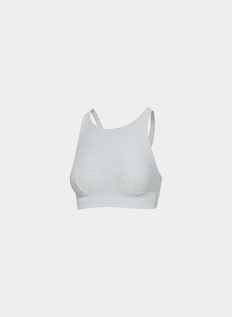 sutien sport softwhip flawless heather chrome