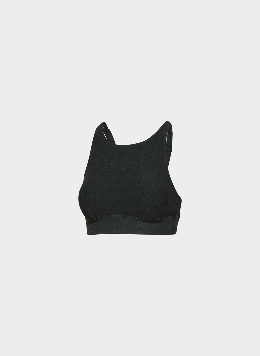 sutien sport softwhip flawless heather black